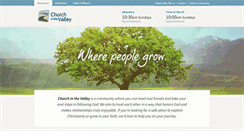 Desktop Screenshot of churchinthevalley.com